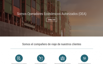 Fundación Ayesa desarrolla la imagen corporativa y la web de Aduanas Merino