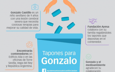 Campaña tapones para Gonzalo