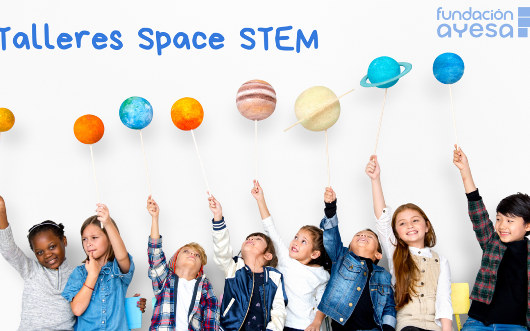 Arrancamos la Semana Mundial del espacio con nuestros talleres #SpaceSTEM 🚀